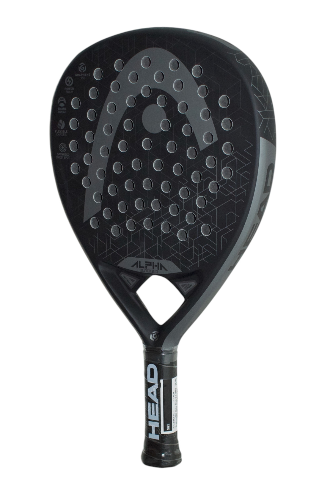 Комплект термочанта RH PERF PADEL 2nd Gen BLACK + HEAD Alpha Black 2.0 + топки ACE PADEL