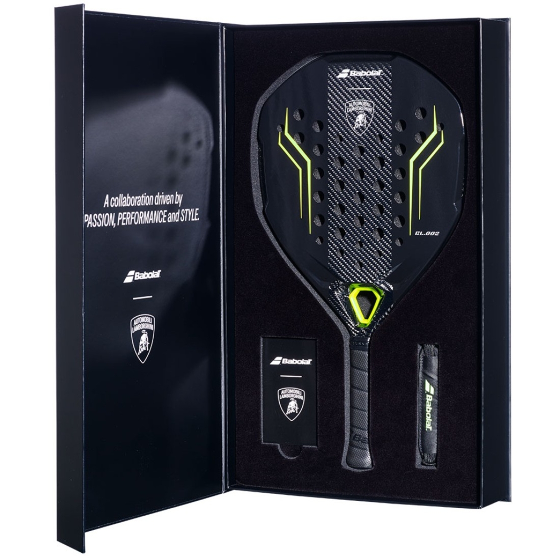 BABOLAT LAMBORGHINI BL.002 BLACK + VIPER JL 2.5 + сак RH PRO JL