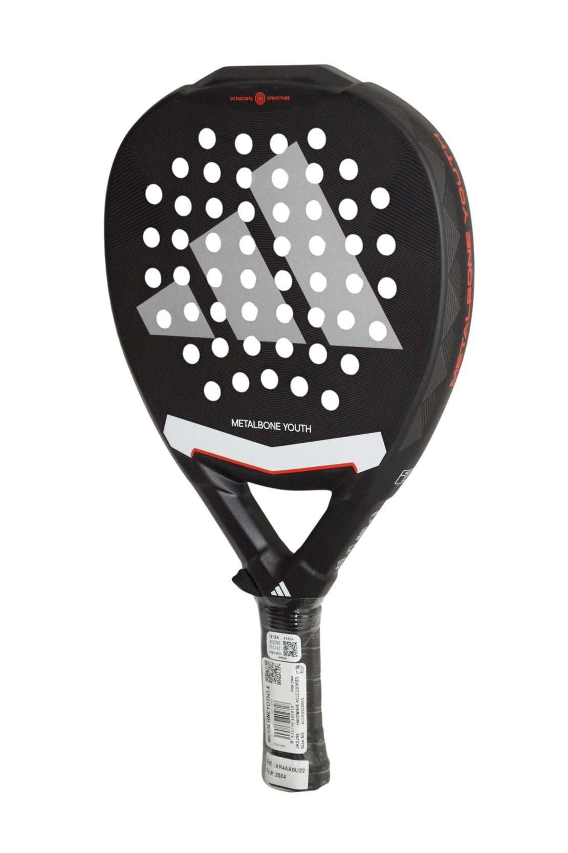 Комплект термочанта RH PERF PADEL 2nd Gen BLACK + Adidas Metalbone Youth 3.4 + топки ACE PADEL