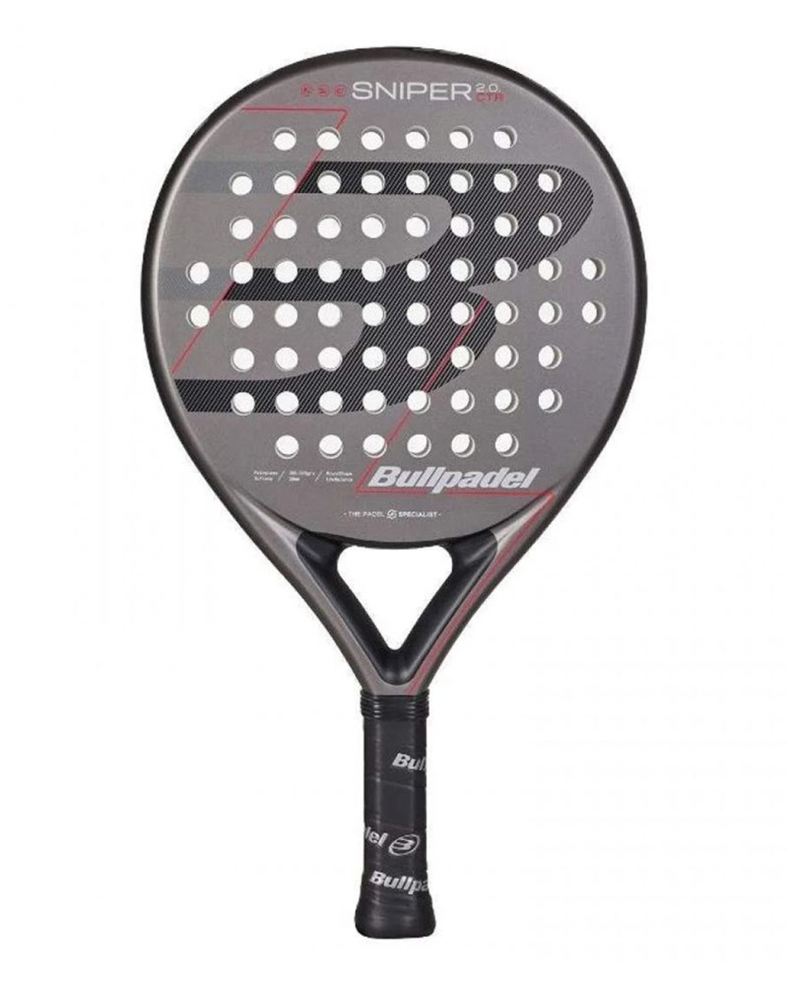 Комплект раница COURT BACKPACK LITE BLACK + Bullpadel Sniper 2.0 Control + топки ACE PADEL