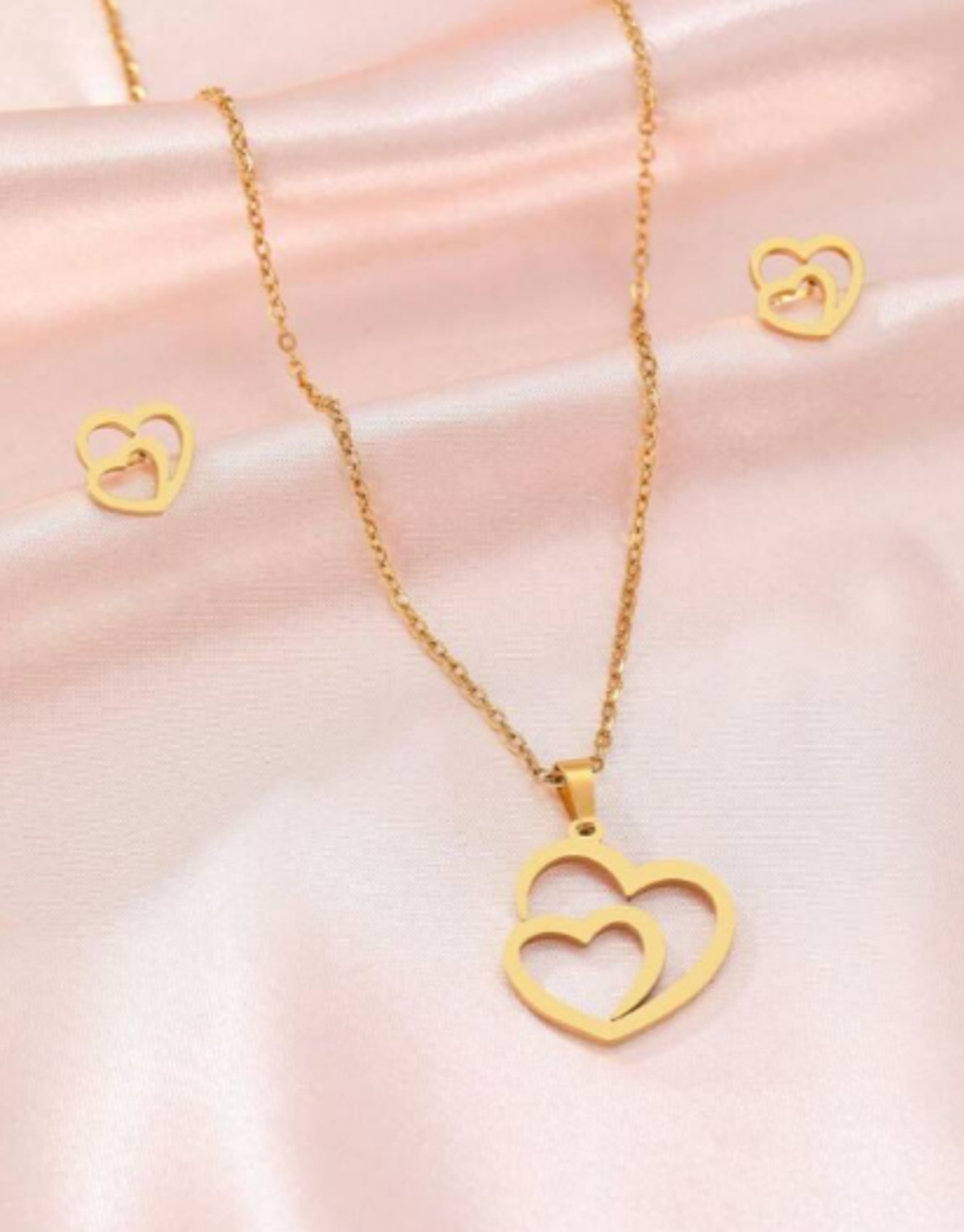 Комплект колие и обеци 