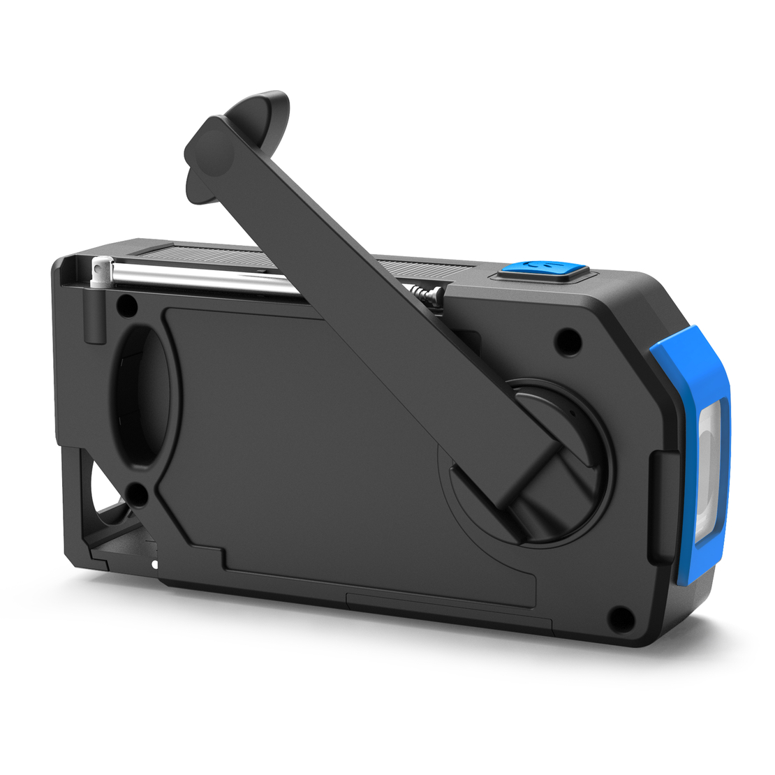 Multifunctional Emergency Radio EV-003 with Headphone Jack-blue