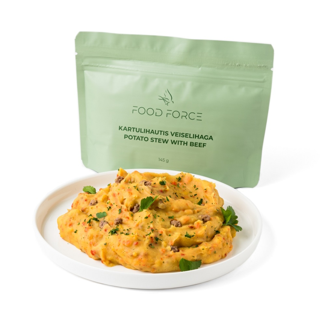 Телешко с картофена яхния 150 гр. (дехидратирано ястие)