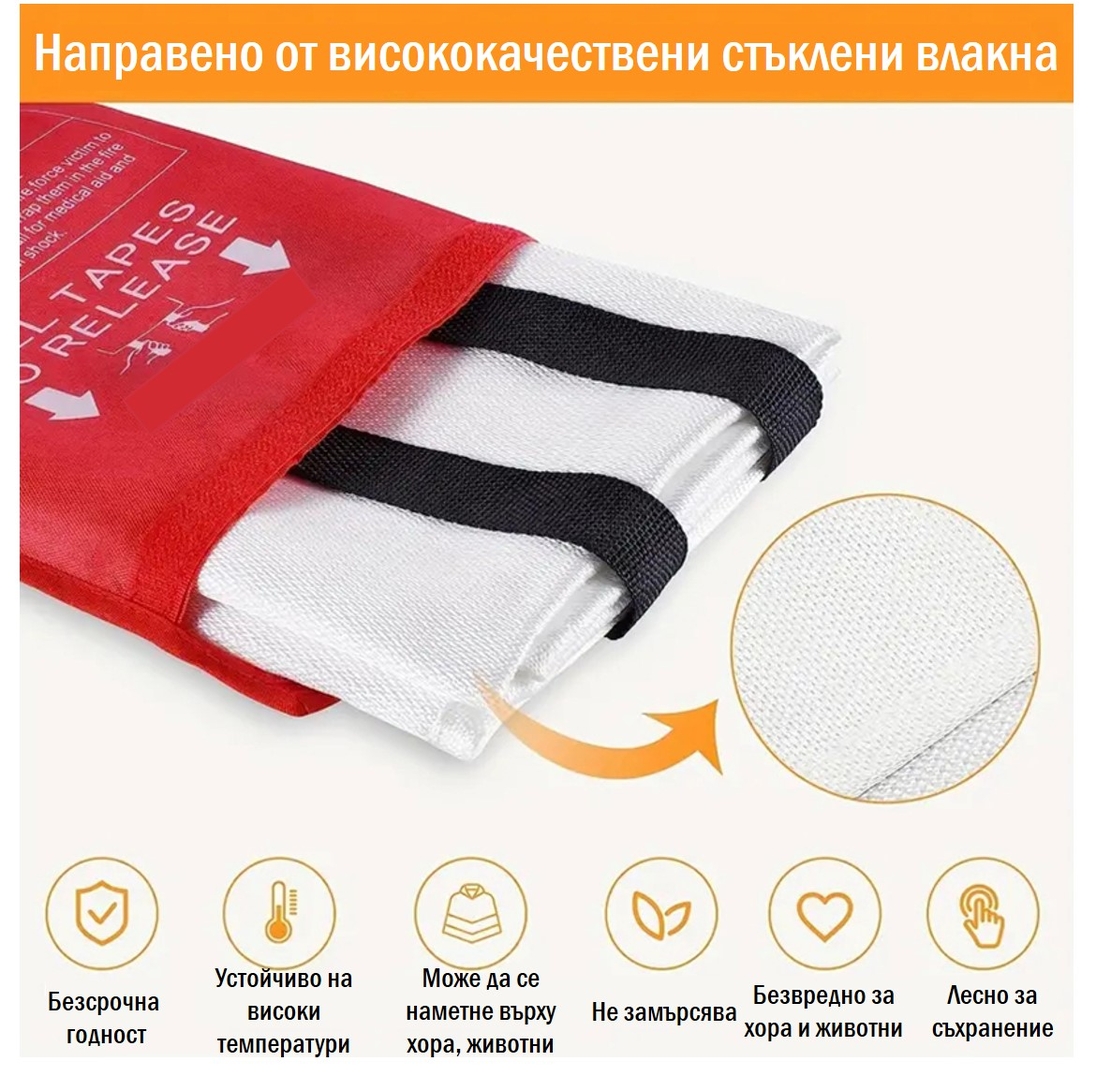 Fiberglass Fire Blanket