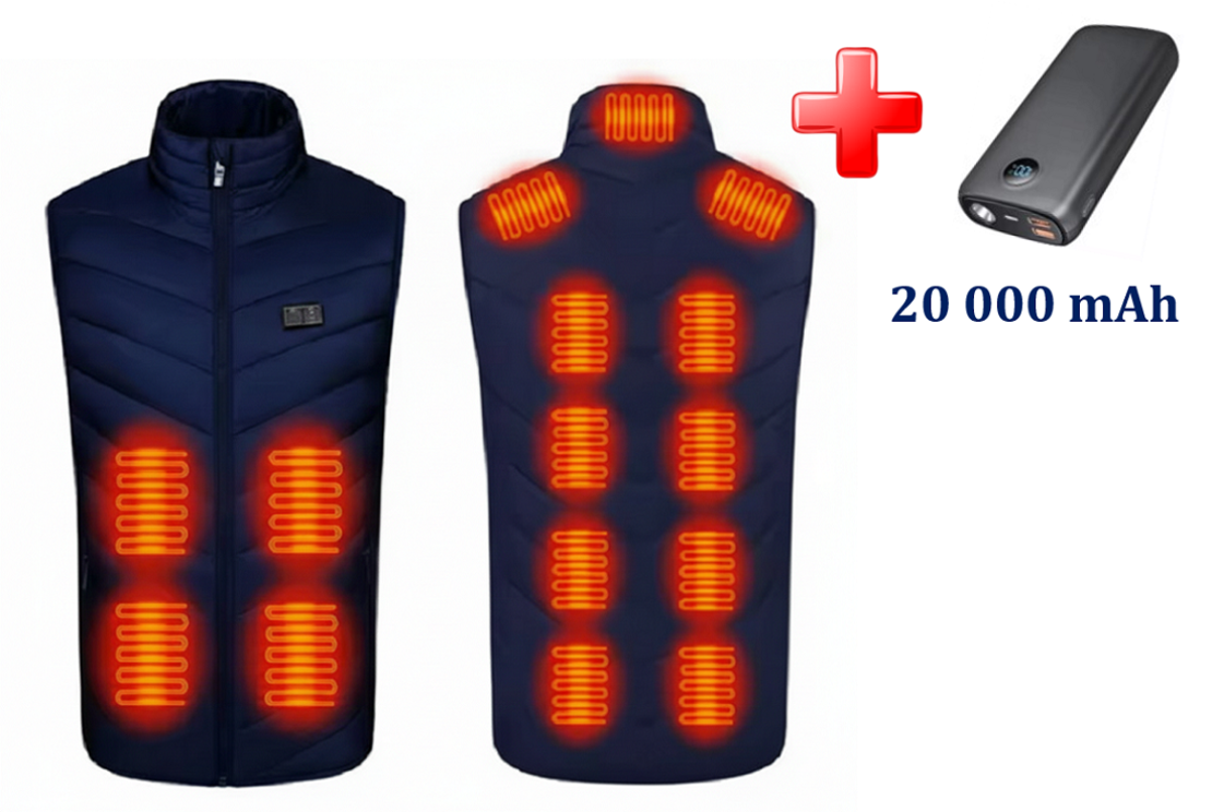 ЕЛЕК с 15 нагряващи зони - син, размер М