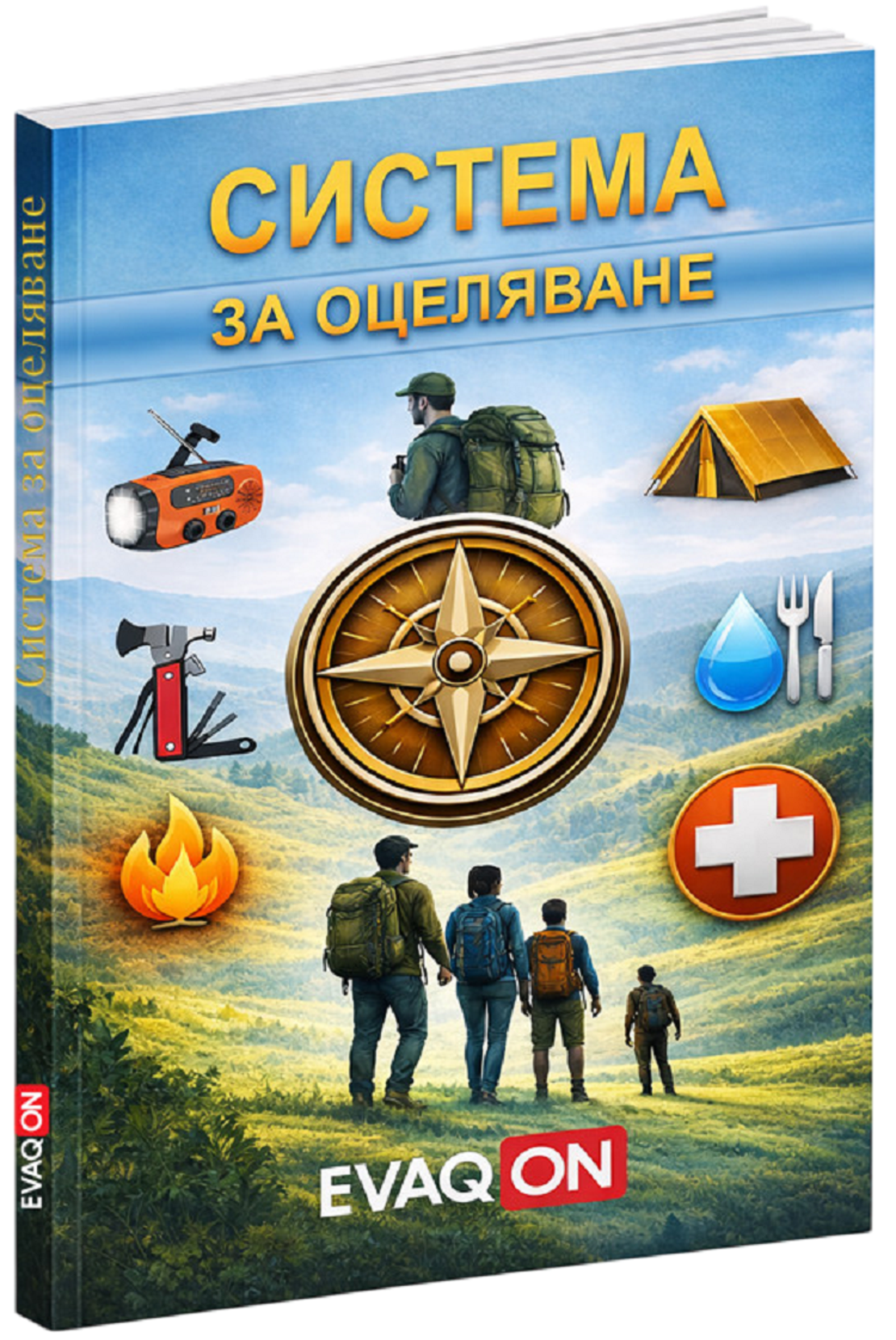 Книжно ръководство за оцеляване след евакуация при войни, бедствия и др.