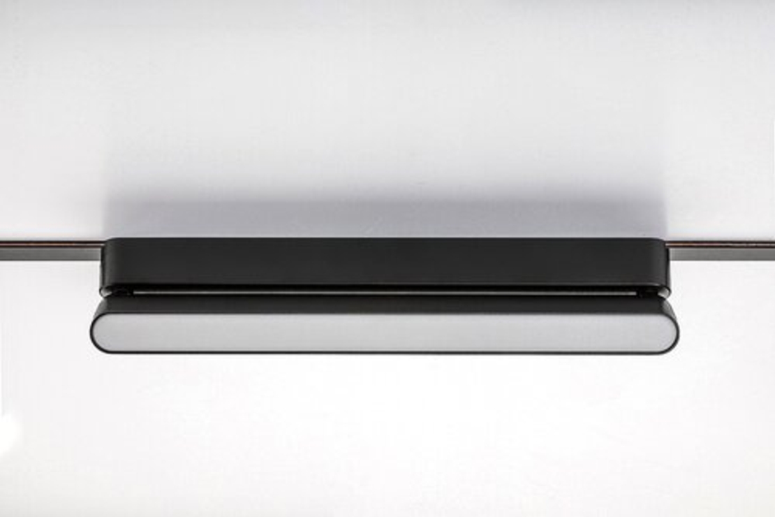 LED релсово осветление – 16W, естествено бяло 4000K, черен алуминий