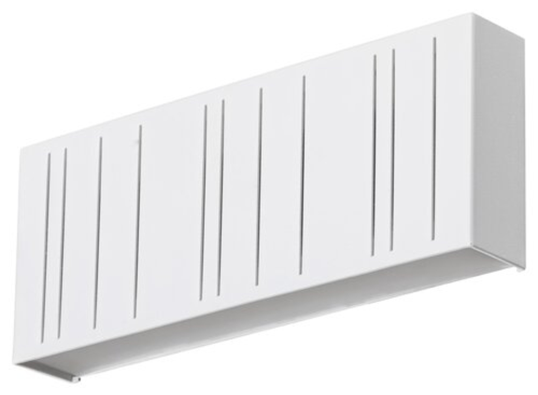 Минималистичен бял LED аплик Maribor 12W – стилно фасадно осветление с естествена светлина