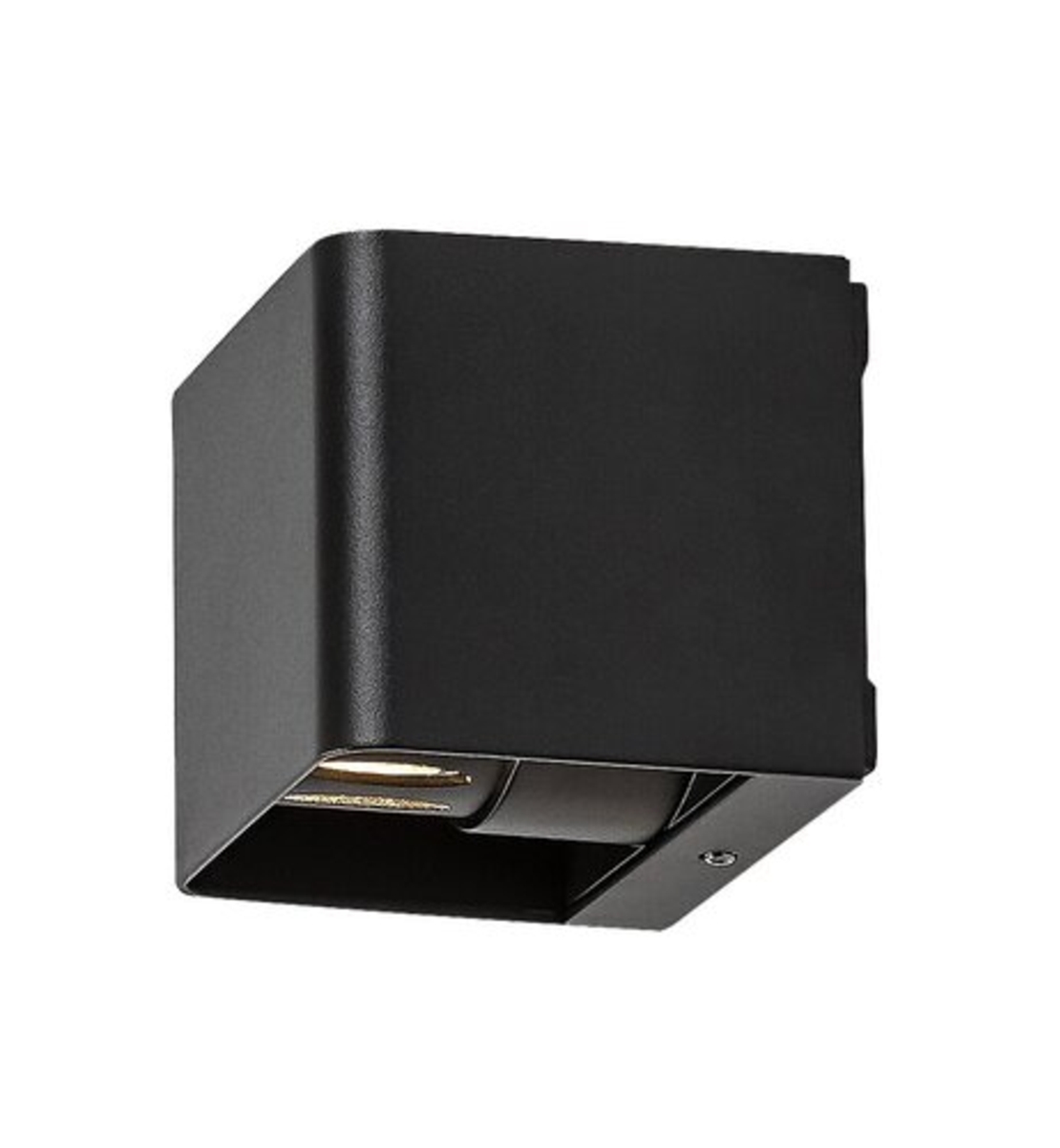 Компактен LED фасаден аплик Hallstatt 10W – стилен антрацит и топла светлина