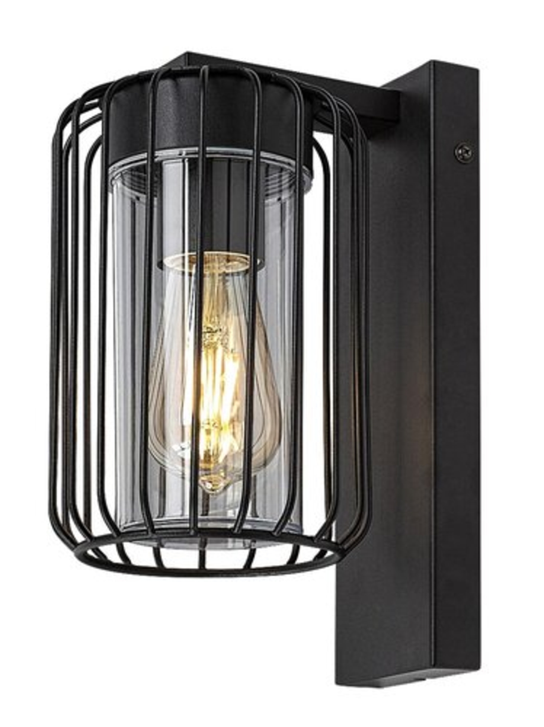 Индустриален външен аплик Tarpa E27 – здраво фасадно осветление с IP44 защита