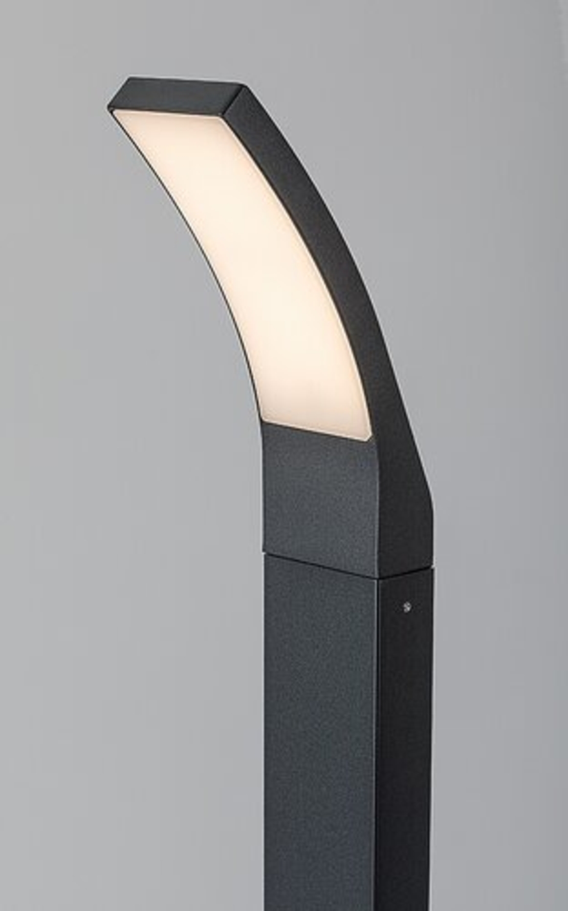 Външен градински LED стълб Palanga 12W с топло бяла светлина