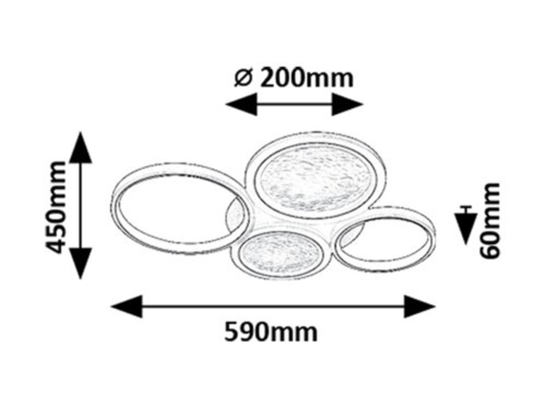 Модерен LED полилей с динамична регулировка на светлината
