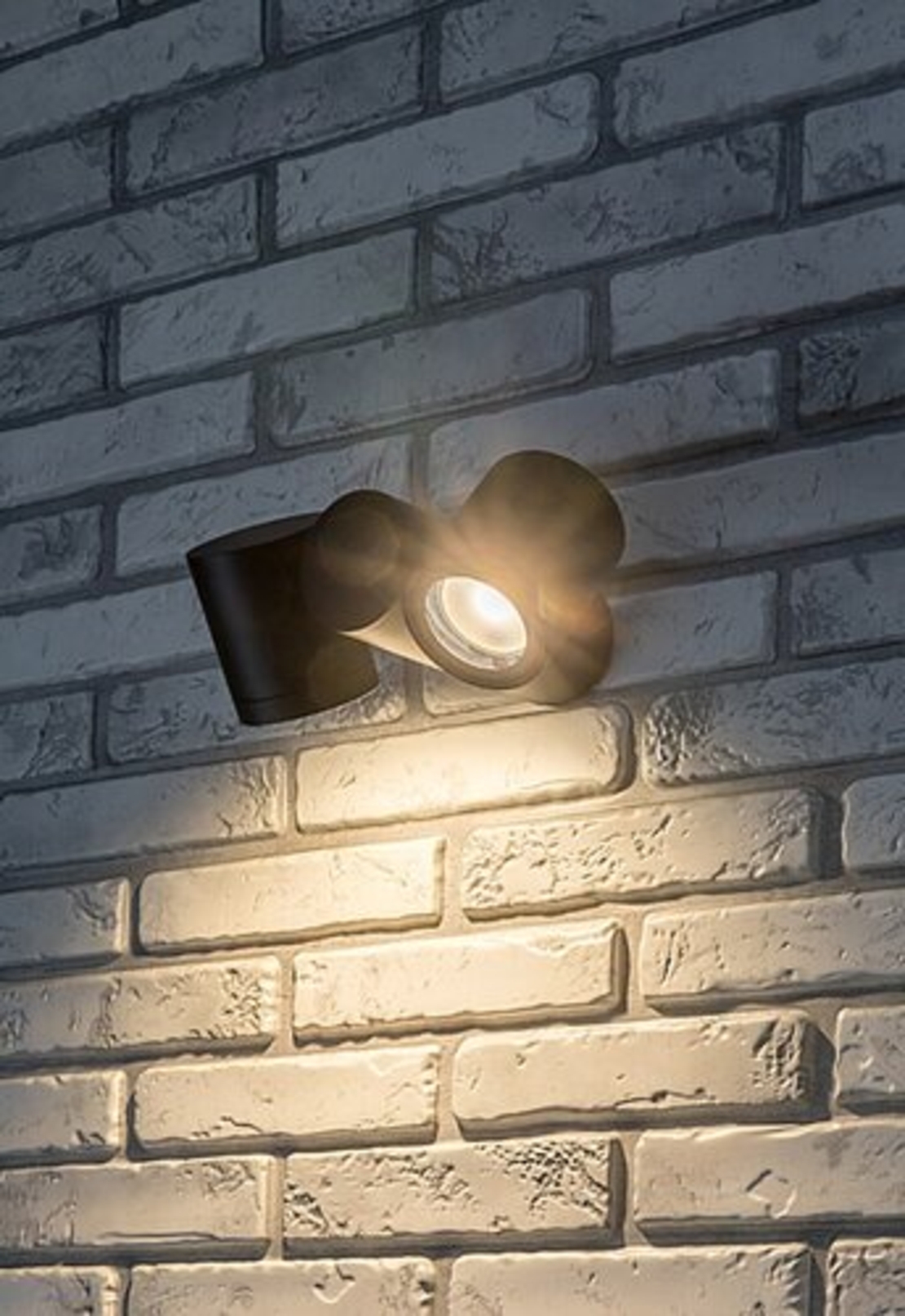 Външен подвижен двоен аплик Enol GU10 с IP44 защита