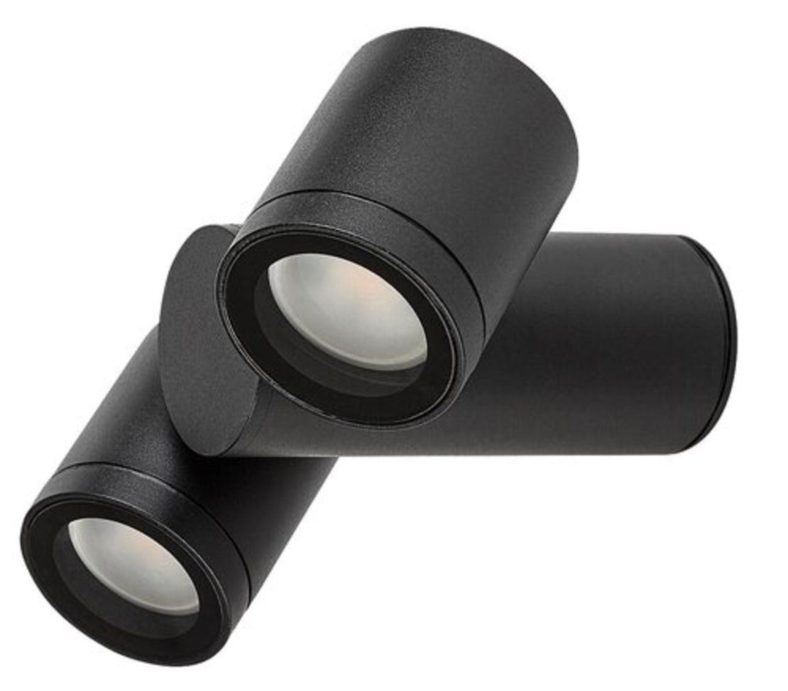 Външен подвижен двоен аплик Enol GU10 с IP44 защита