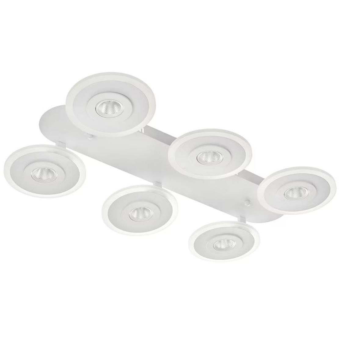 Модерен LED полилей 126W – бял цвят, Smart управление и висока светлосила