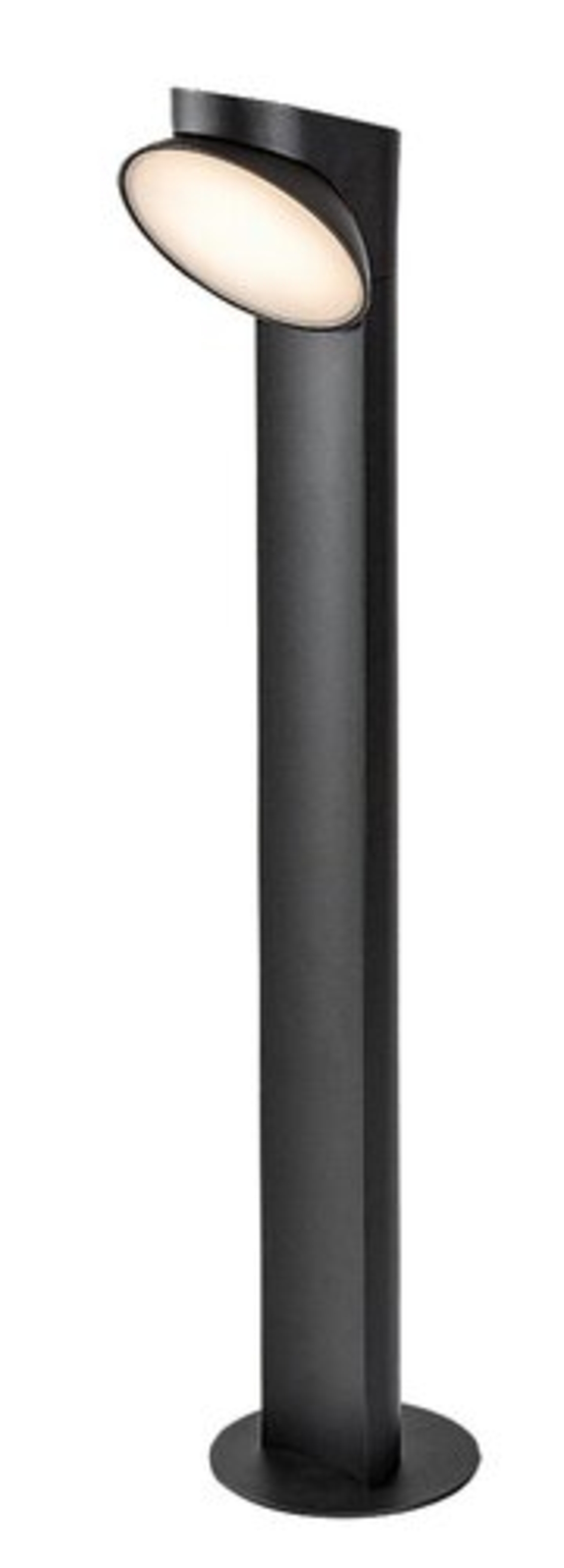 Външен градински LED стълб Wengen 12W с подвижна глава и топло бяла светлина