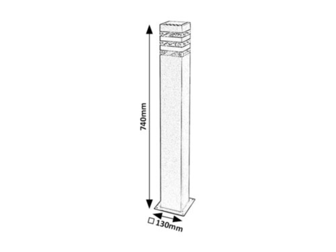 Външен стълб Ankara E27 с IP44 защита