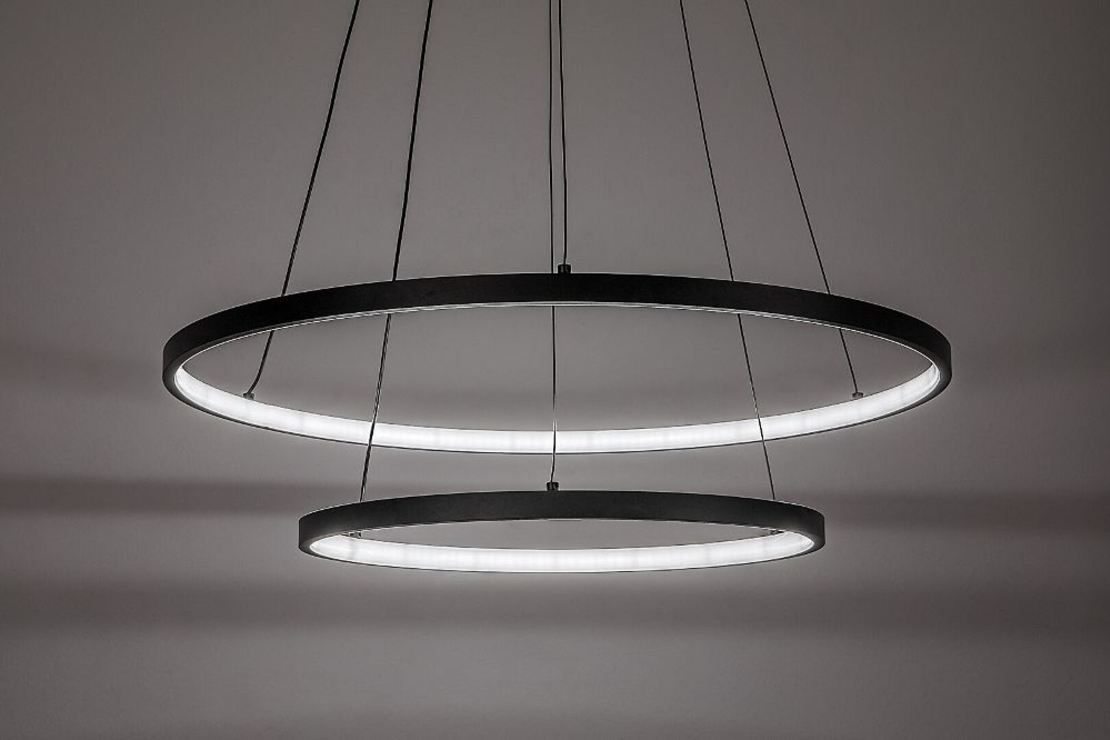 LED висящ полилей 75W, 7500 lm, димируем, променлива светлина 3000–6500K, с дистанционно