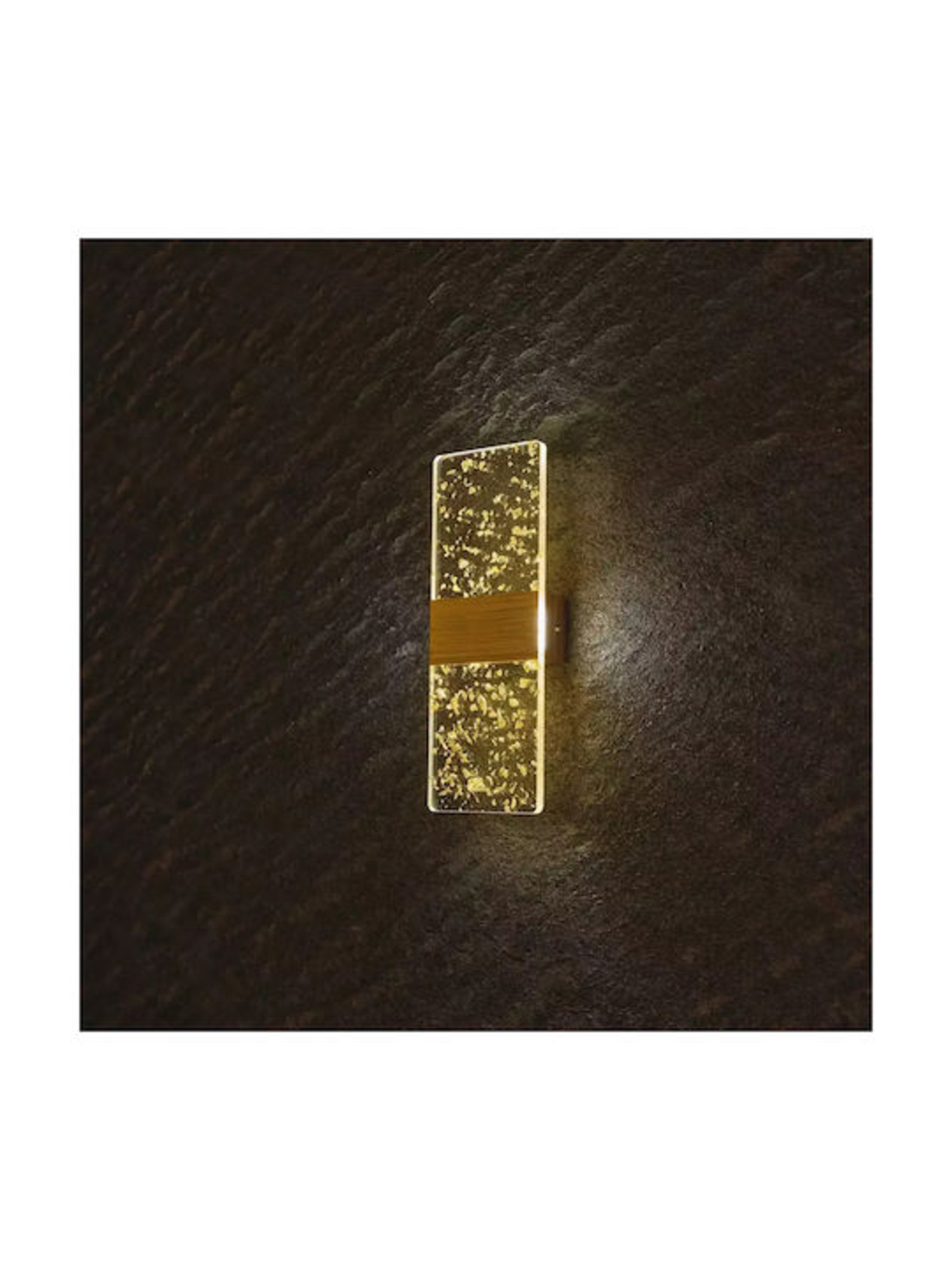 Модерен LED аплик 3W – мат злато и регулируема светлина от топло до студено бяло