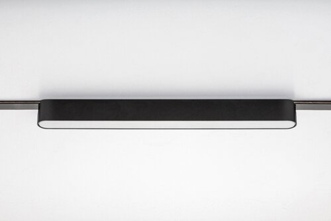 LED релсово осветление – 16W, топло бяло 3000K, черен алуминий