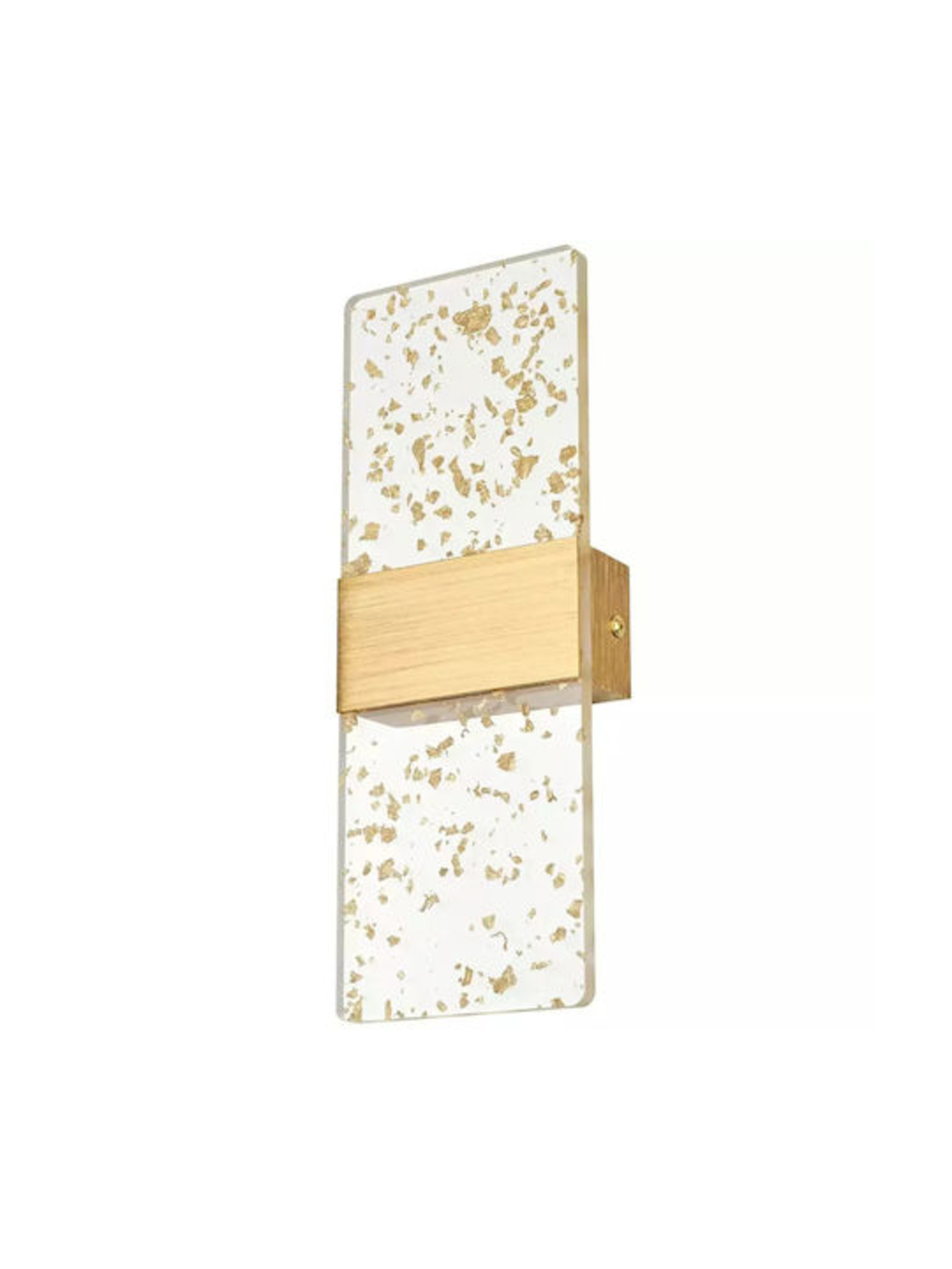 Модерен LED аплик 3W – мат злато и регулируема светлина от топло до студено бяло