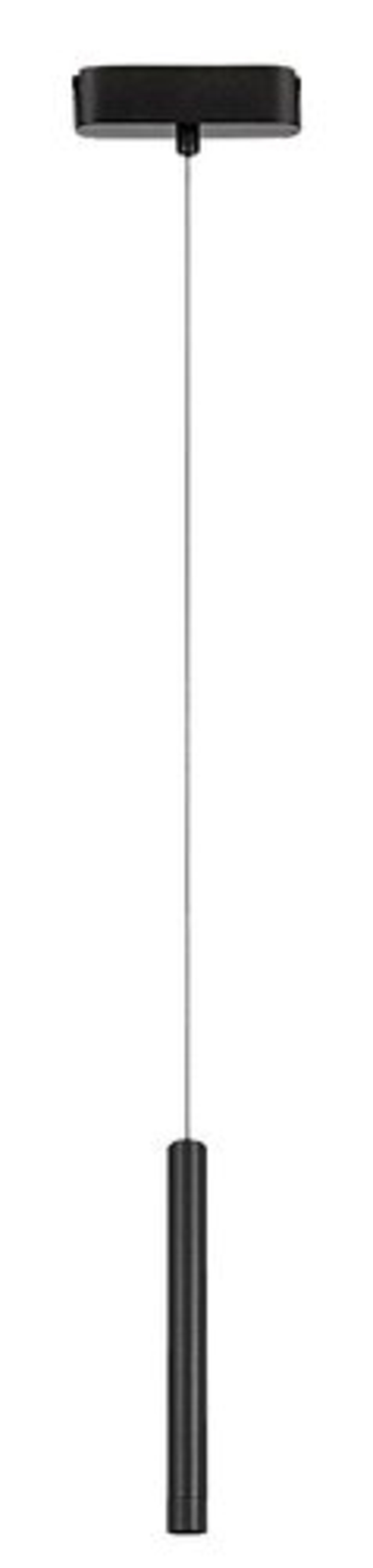 LED висящо релсово осветление – 5W, топло бяло 3000K, черено