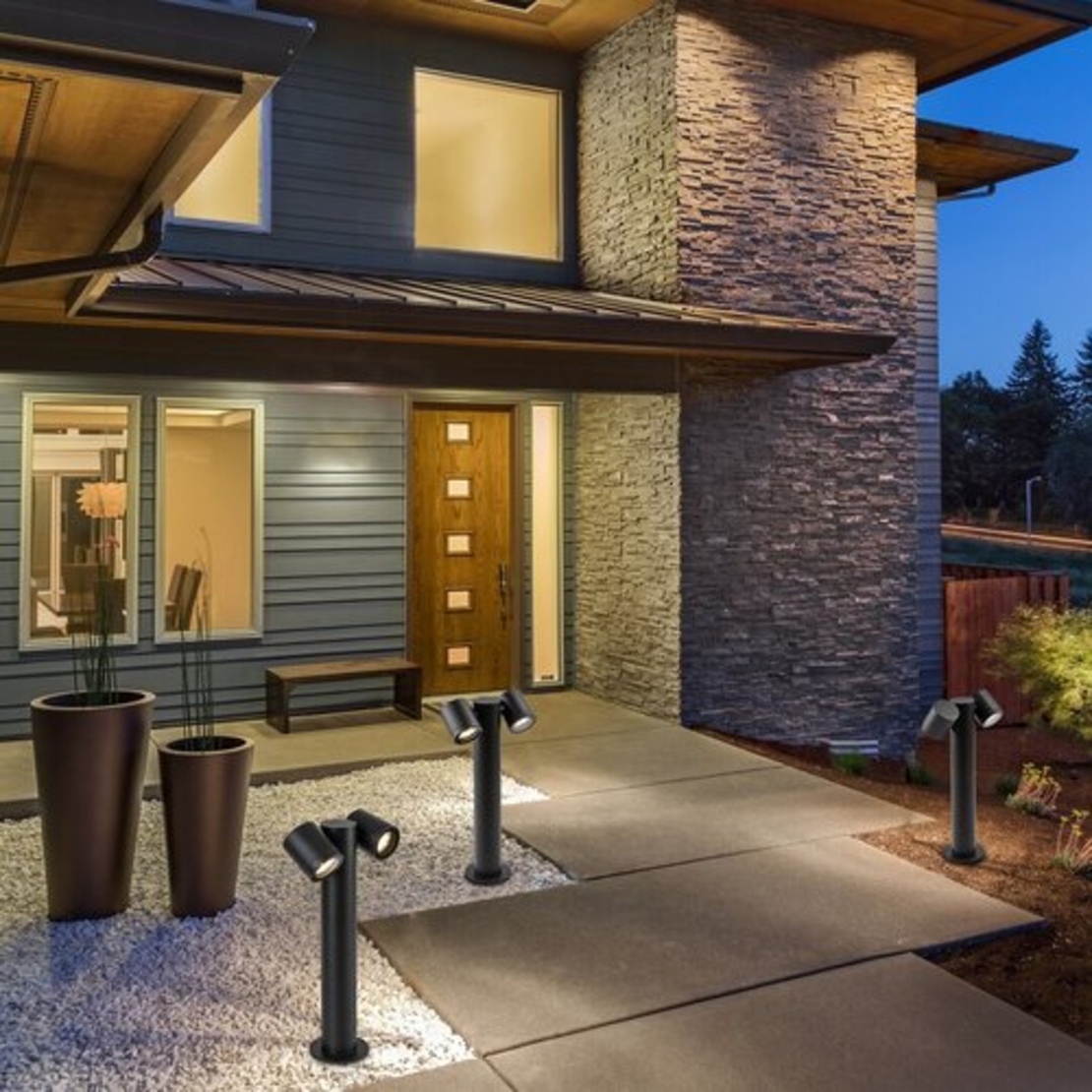 Външен подвижен стълб Enol 2-ка GU10 с IP44 защита