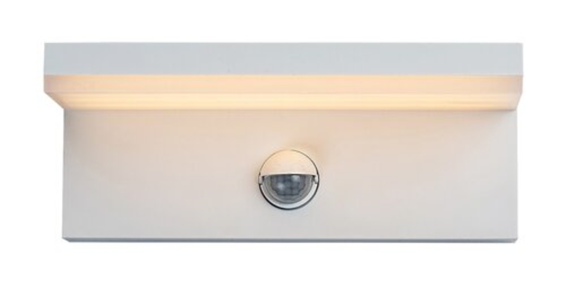 Интелигентен бял LED аплик Zaragoza 9W – външно осветление със сензор и регулируема цветна температура