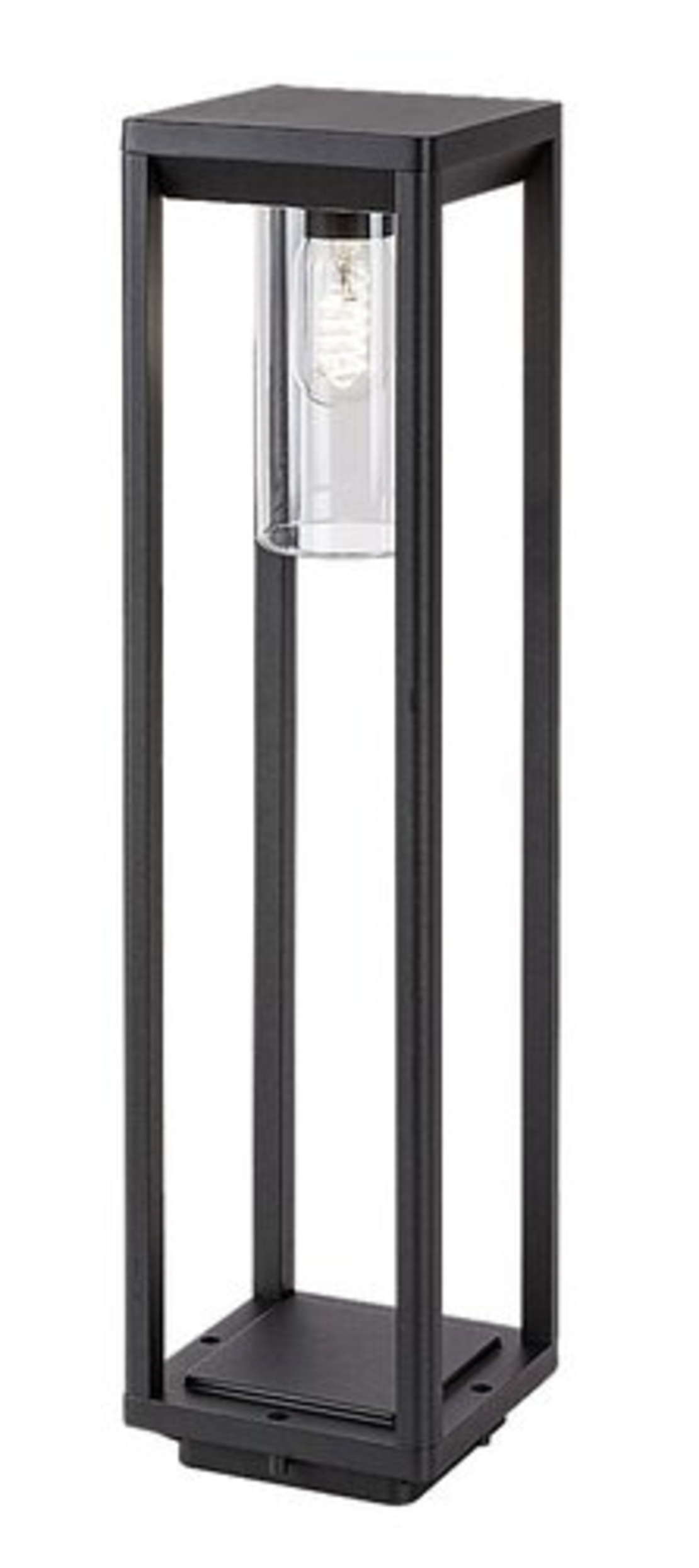 Модерен външен стълб Zernest E27 – стилно градинско осветление с IP54 защита