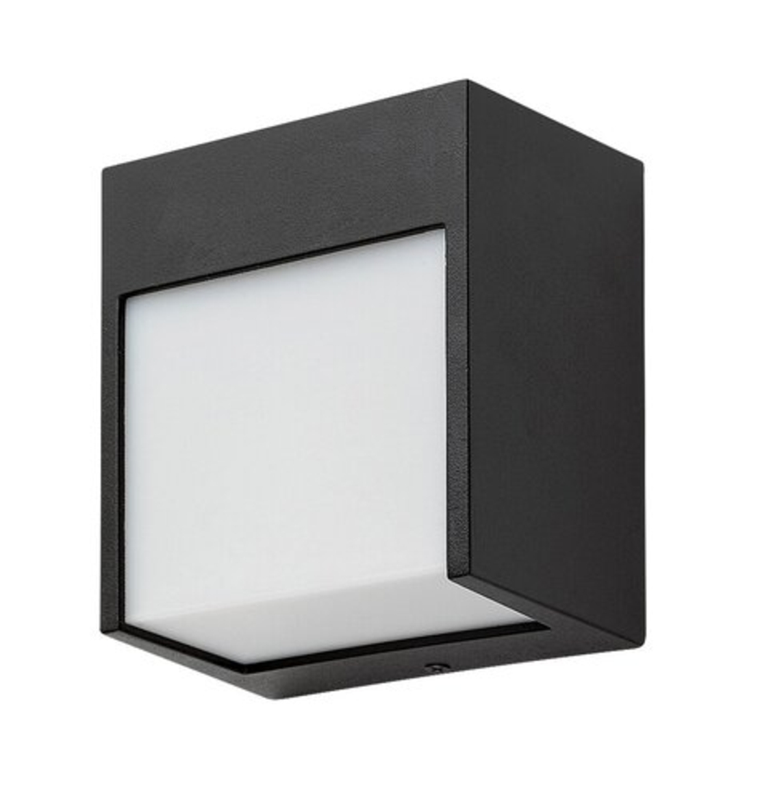 Модерен черен LED аплик Balimo 12W – елегантно фасадно осветление с естествена светлина