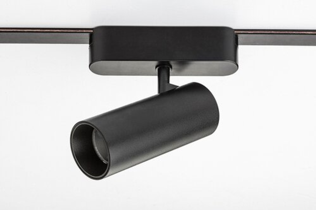 LED спот за релсово осветление – 10W, топло бяло 3000K, черен алуминий