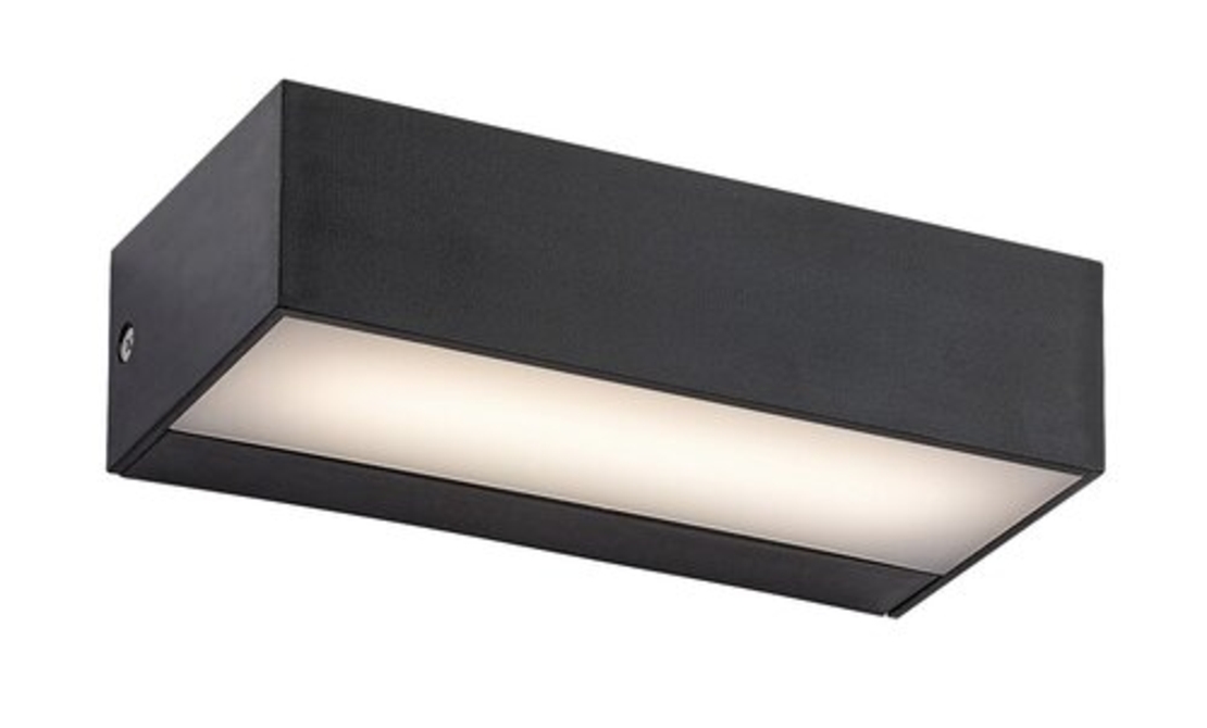 Външен LED аплик Halden 9W – стилно и компактно фасадно осветление