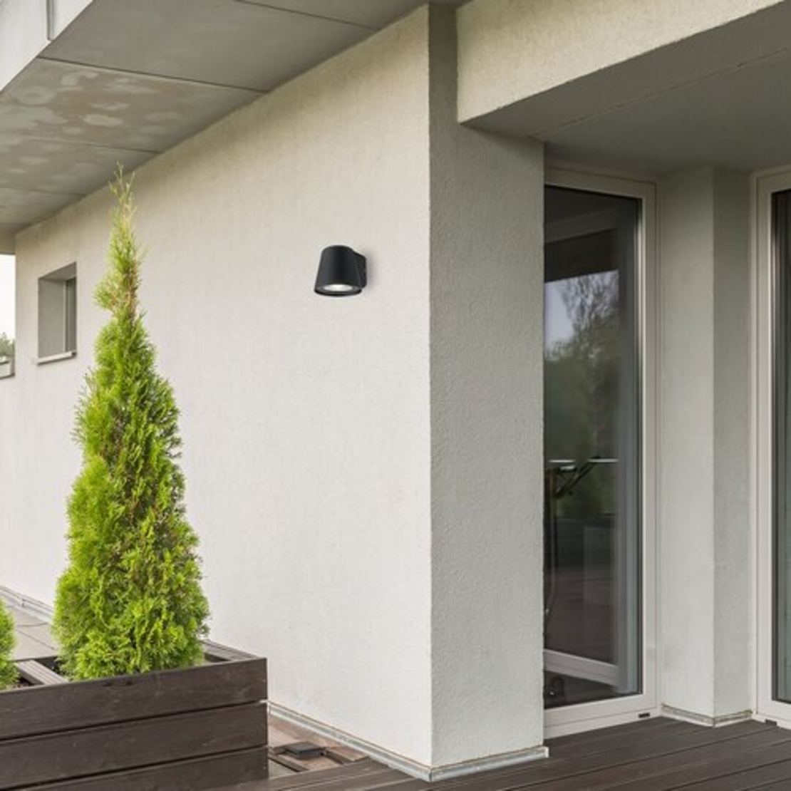 Модерен външен аплик Mandal – стилна алуминиева визия с GU10 осветление