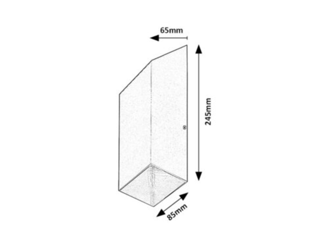 Модерно LED осветление Tilburg 10W IP54 за стена