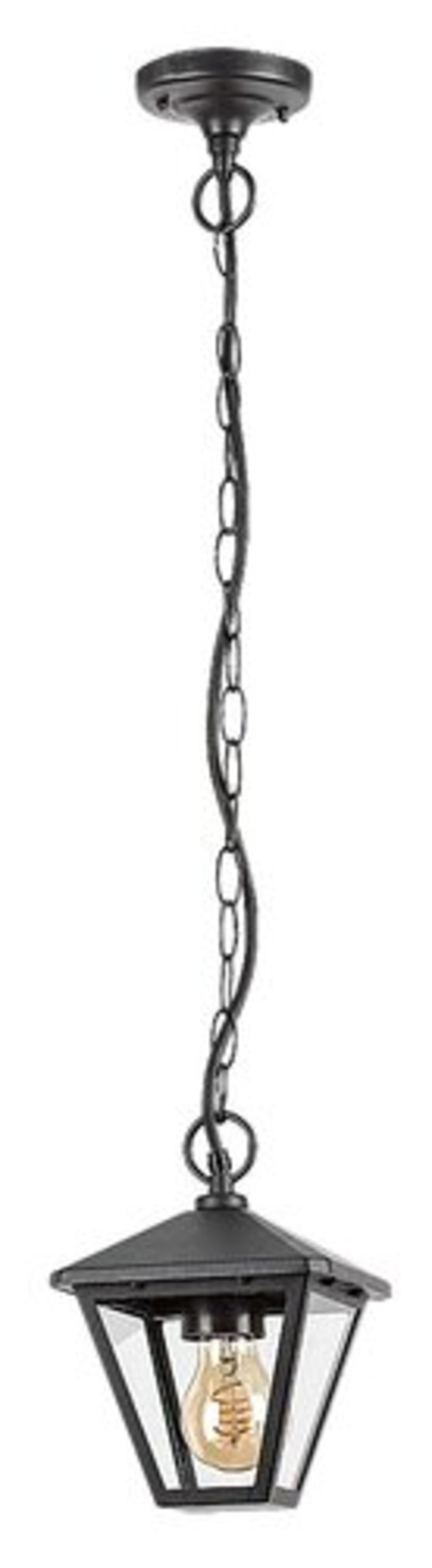 Класически външен пендел Paravento E27 – стилно терасно осветление с IP44 защита