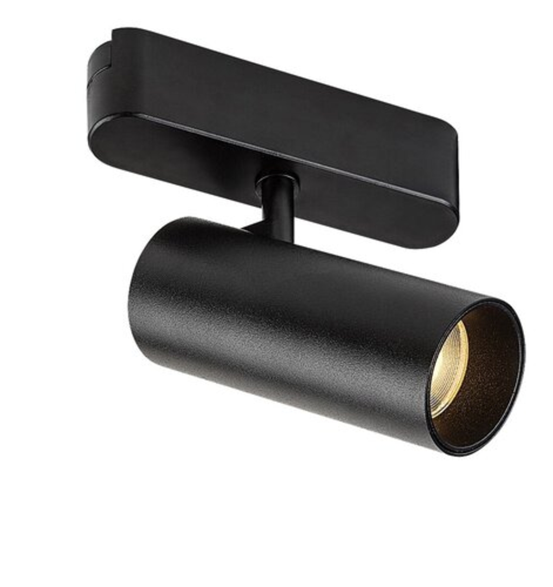 LED спот за релсово осветление – 10W, топло бяло 3000K, черен алуминий