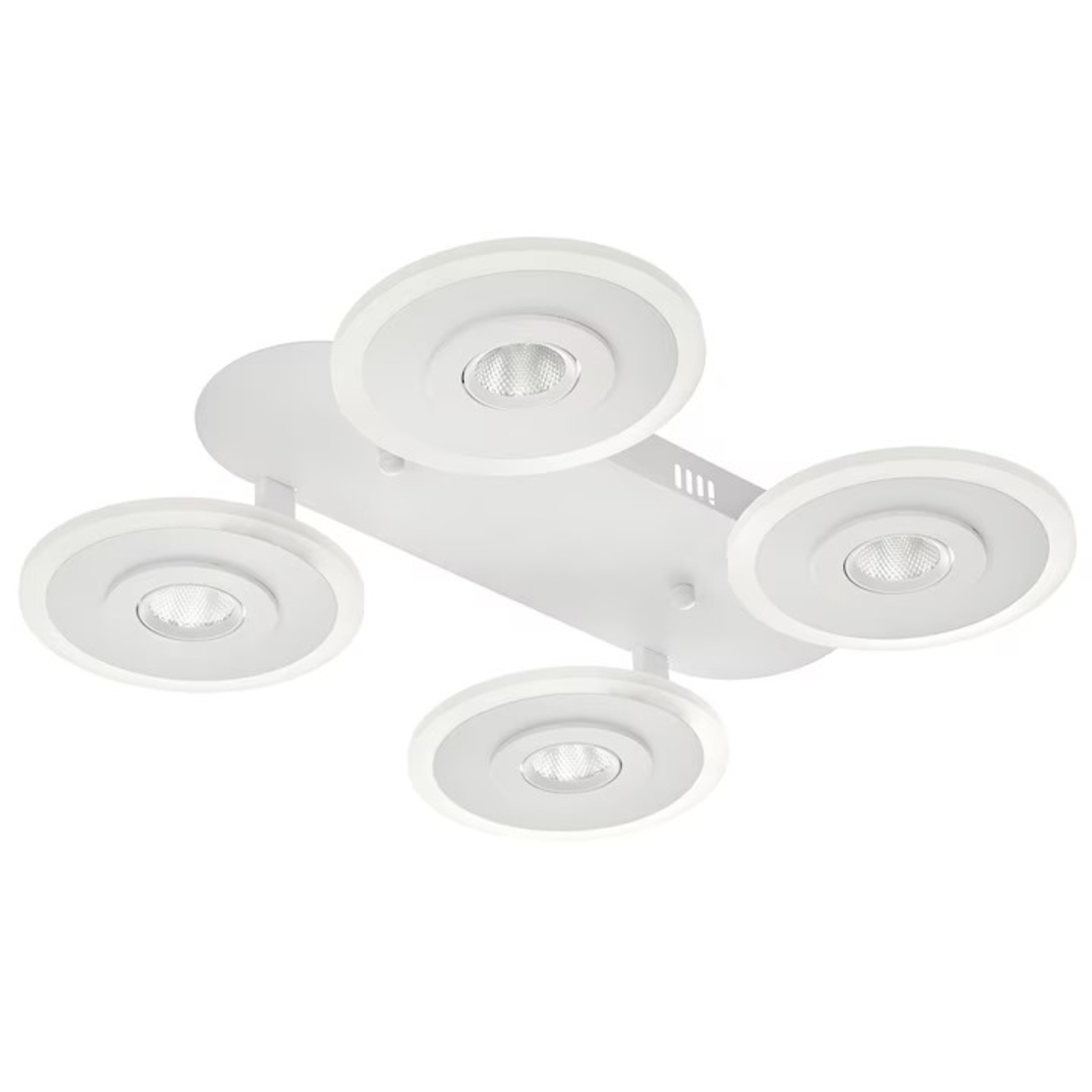 LED полилей 84W – бял цвят, Smart управление и регулируема светлина (2700K–6800K)