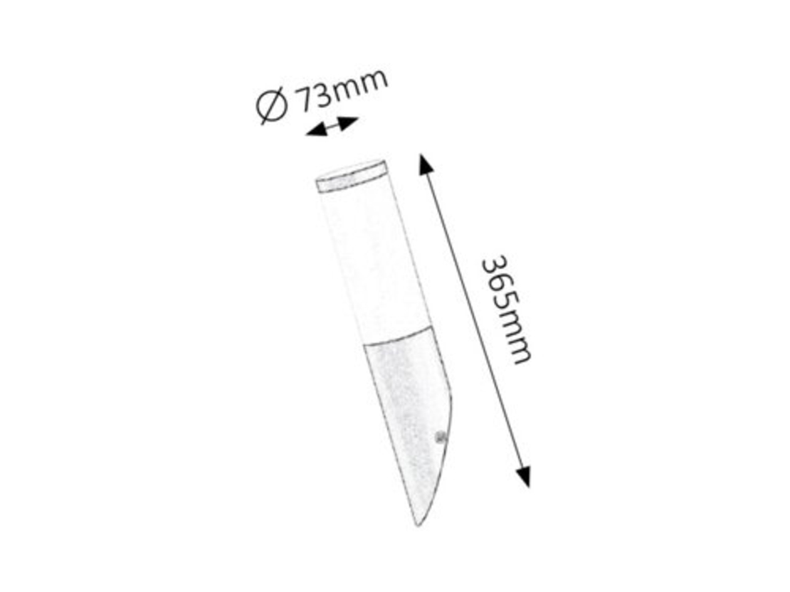 Модерен външен аплик Black Torch E27 – стил и елегантност за фасади с IP44 защита