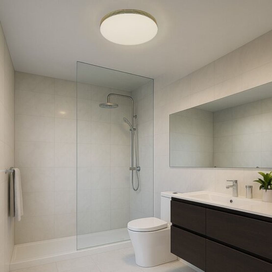 LED осветително тяло за баня 18W, IP44, Ø340 мм IP 44