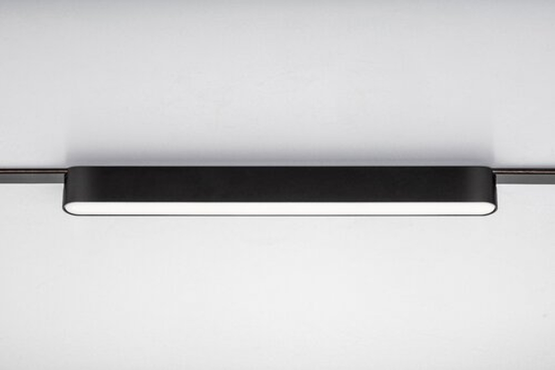 LED релсово осветление – 16W, естествено бяло 4000K, черен алуминий