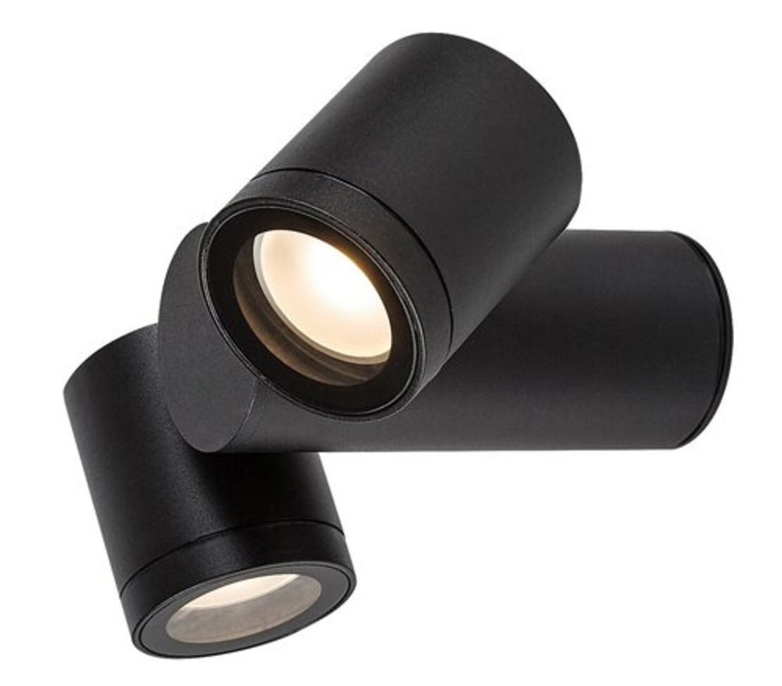 Външен подвижен двоен аплик Enol GU10 с IP44 защита