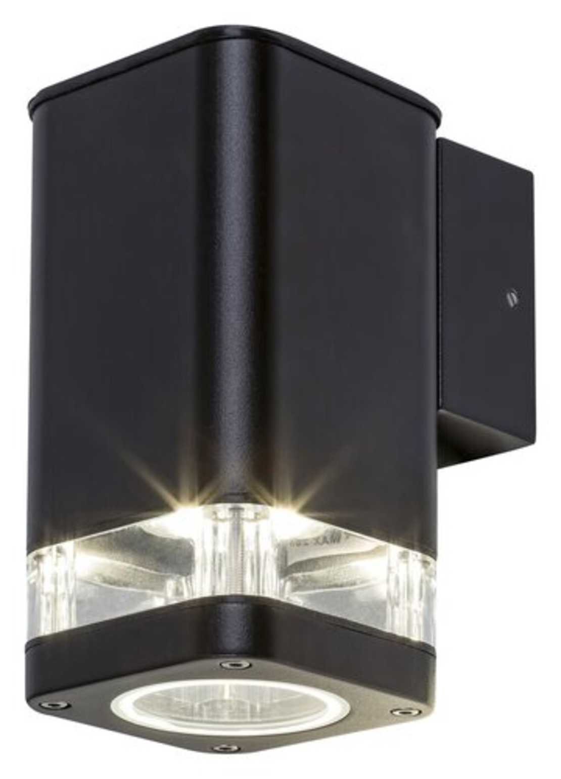 Модерен външен аплик Sintra в мат-черно и IP44 защита