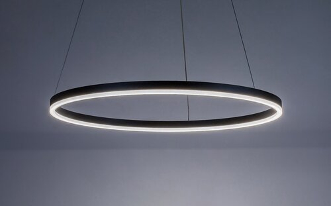 Модерен висящ LED осветител 35W, регулируема цветна температура