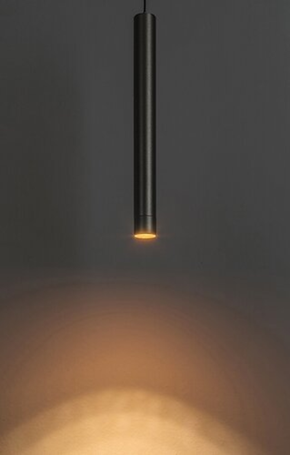 LED висящо релсово осветление – 5W, топло бяло 3000K, черено