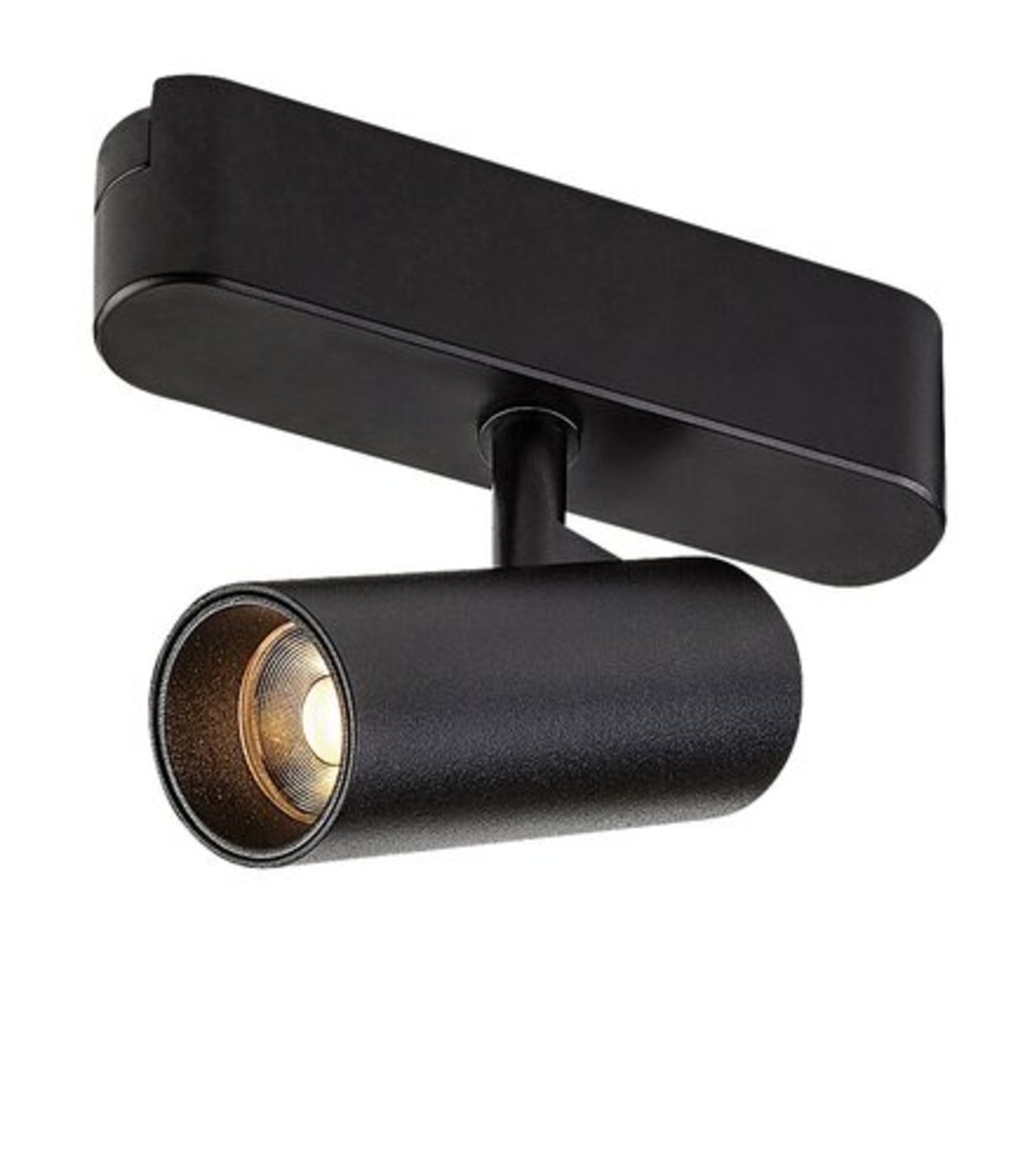 LED спот за релсово осветление – 6W, топло бяло 3000K, черен