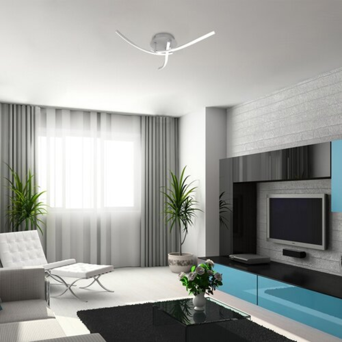 LED плафон Tatjana 22W в сребрист цвят – елегантно и мощно осветление