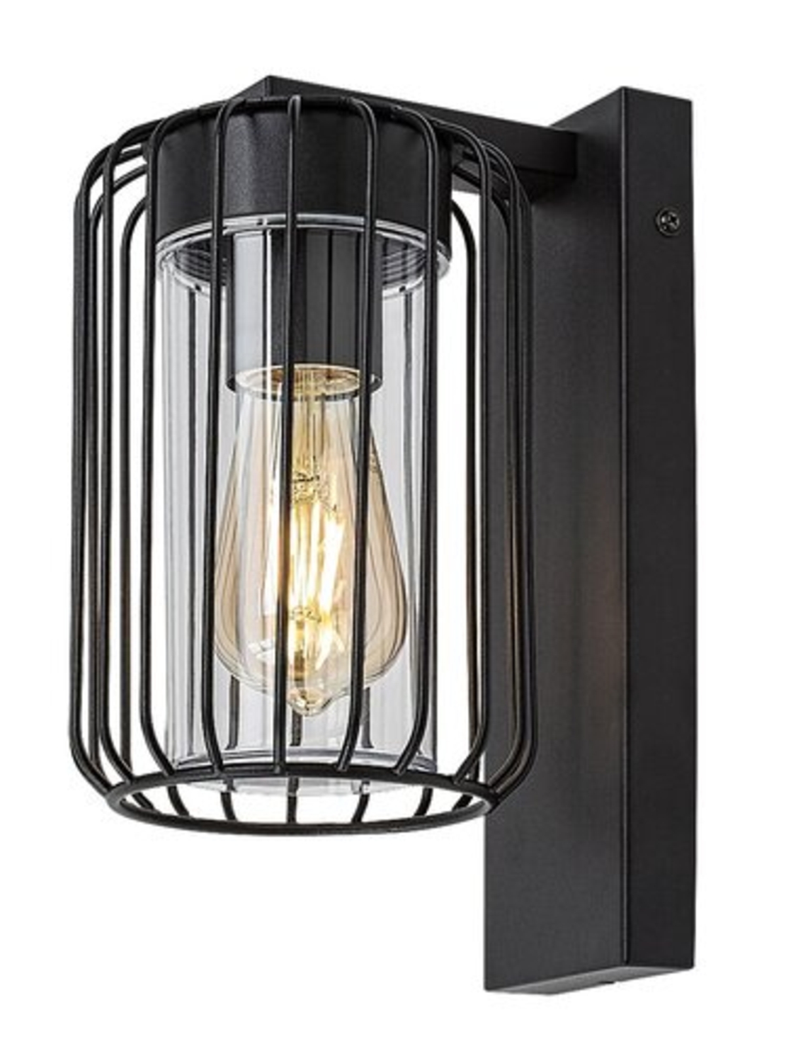 Индустриален външен аплик Tarpa E27 – здраво фасадно осветление с IP44 защита