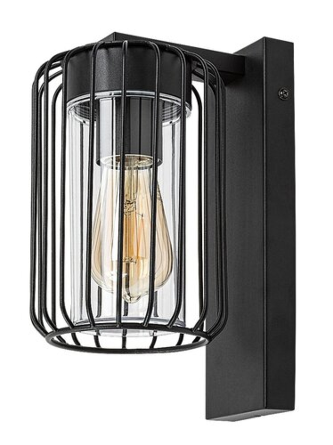 Индустриален външен аплик Tarpa E27 – здраво фасадно осветление с IP44 защита