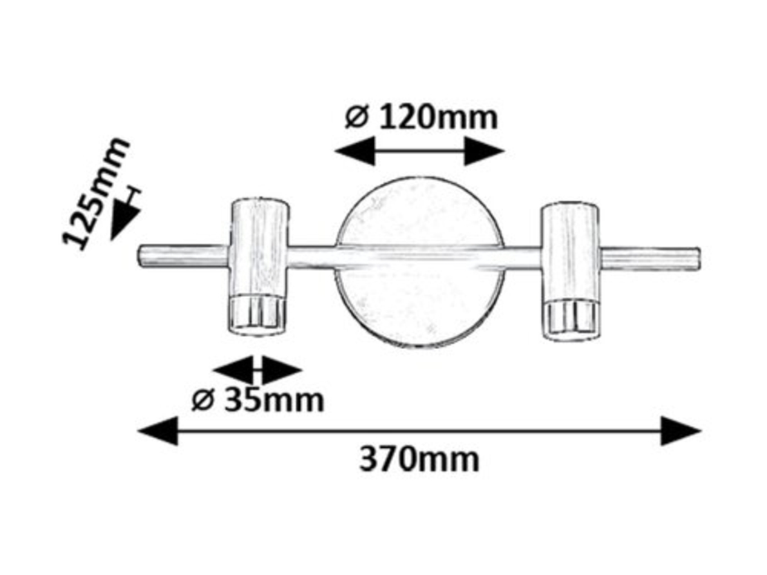 LED спот осветително тяло с естествена бяла светлина