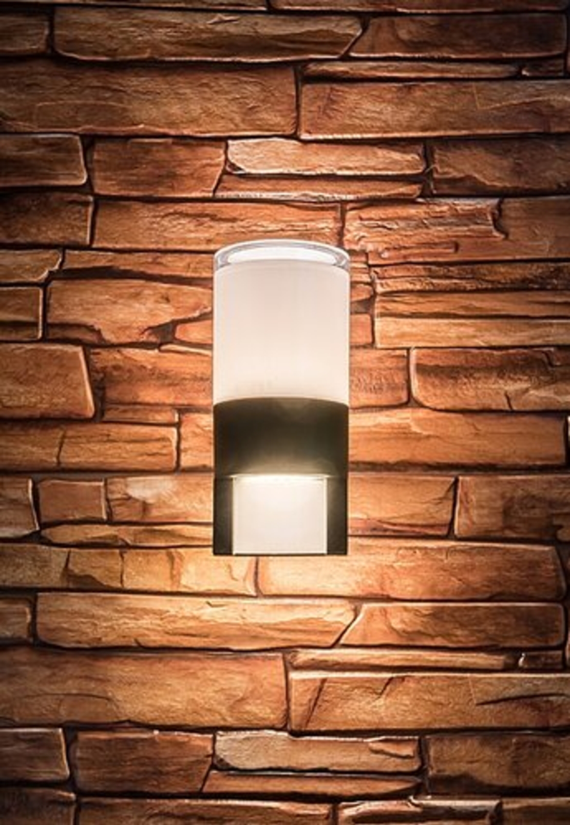 Външен LED аплик Leitha 12W с топло бяла светлина и IP44 защита